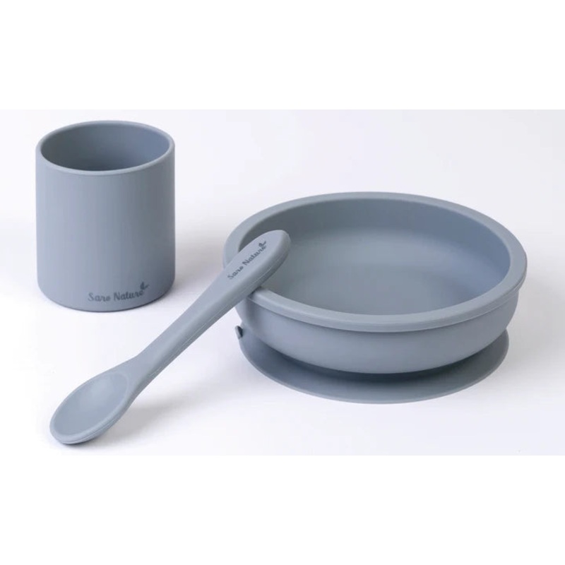 Saro Party Feeding Set, 3 Pieces Mint