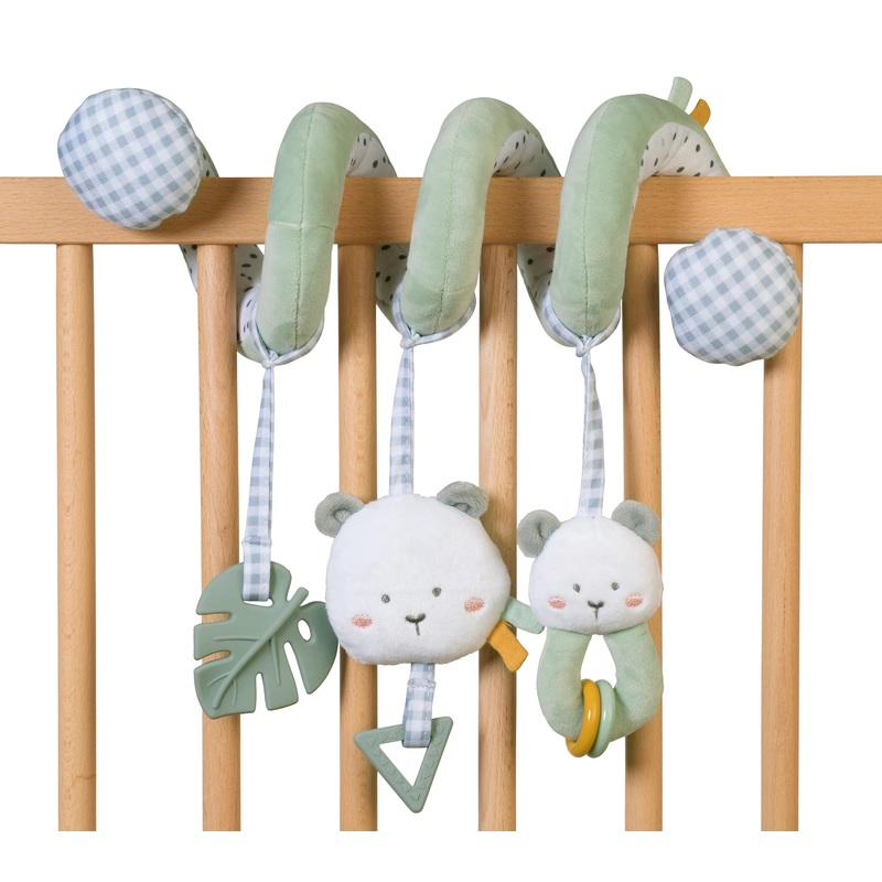 Saro Rattle Spirals Sweet + Fun Mint