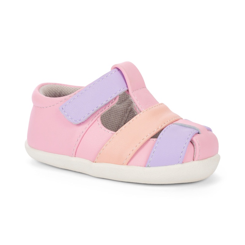 Brook First Walker Shoes 3 Pink Multi