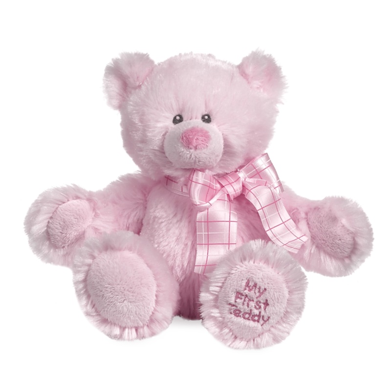 Ganz My First Teddy 8" Pink
