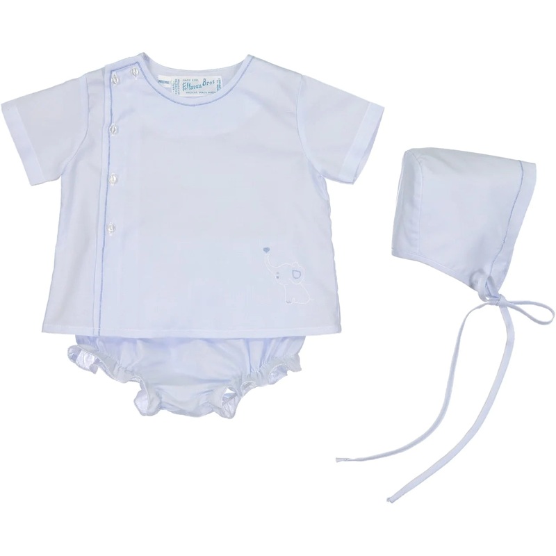 Preemie Baby Elephant Diaper Set