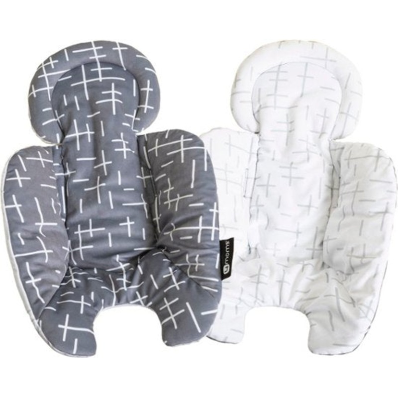 4moms Mamaroo Plush Newborn Insert - Grey