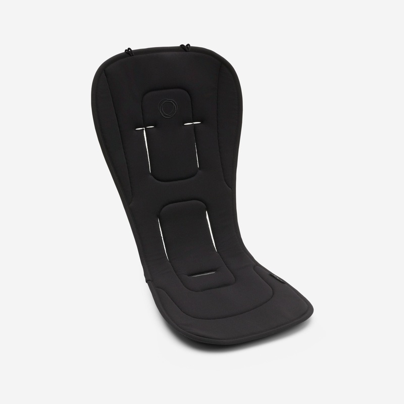 Bugaboo Duel Comfort Seat Liner Midnight Black