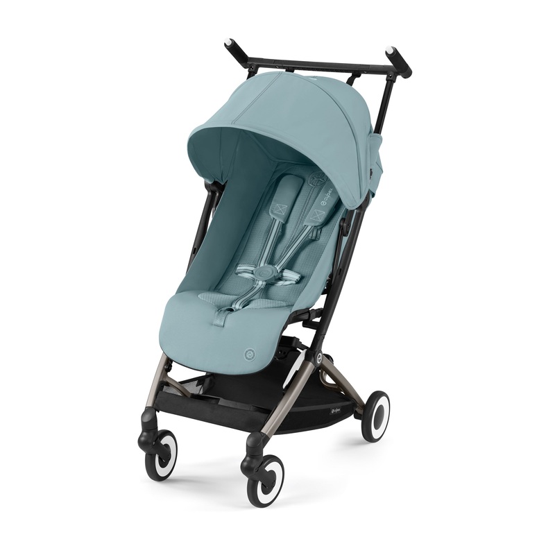 Cybex Libelle 2 Lightweight Travel Stroller Magic Black (Black Frame)