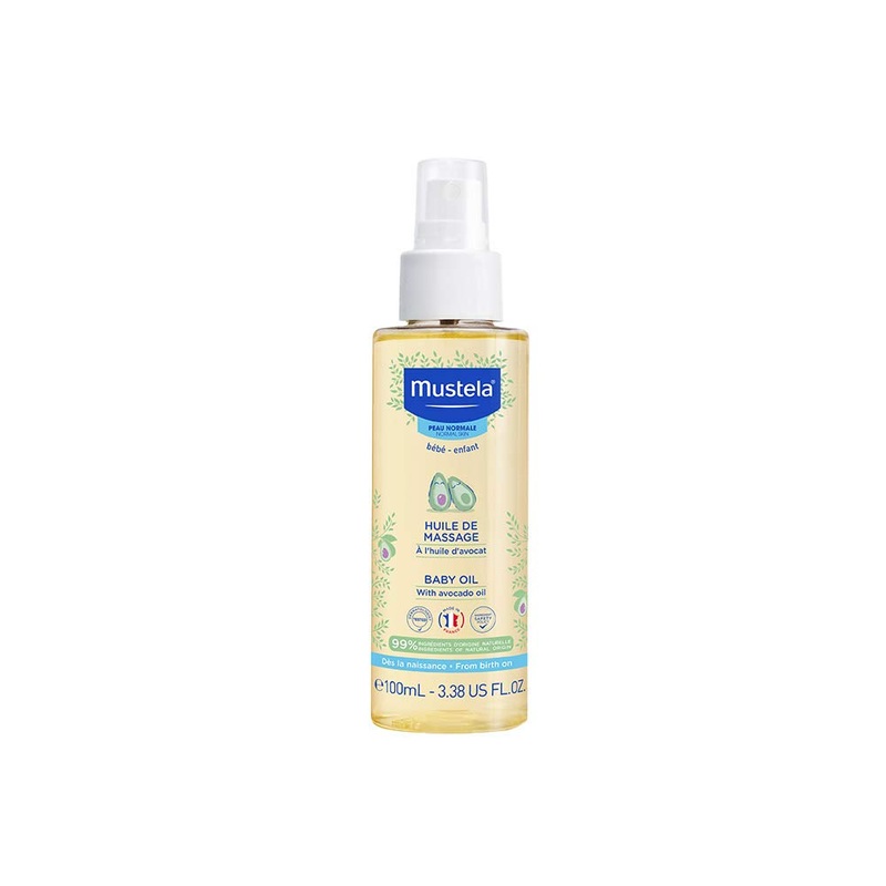 Mustela Moisturizing Baby Oil 3.4 ounce