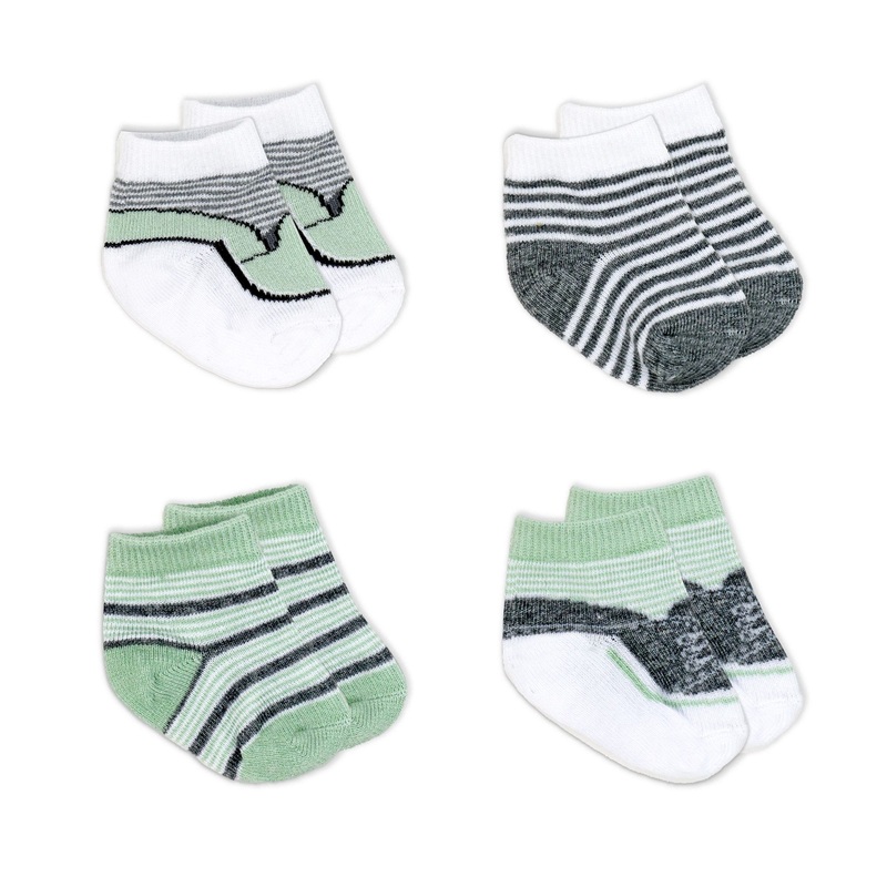 Tendertyme 4 Pack Baby Socks Blue
