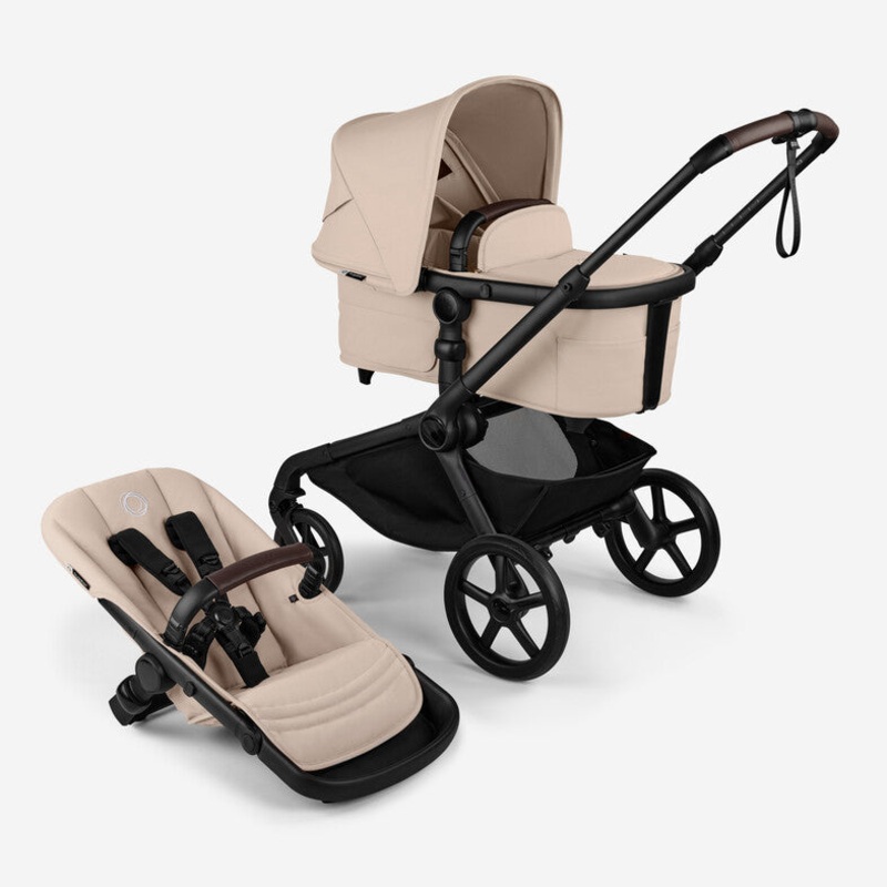 Bugaboo Kangaroo Complete Stroller Black/Desert Taupe