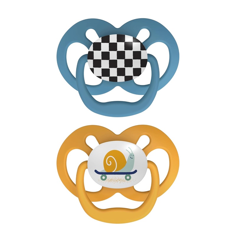 Dr. Browns Advantage Pacifiers Stage 2, 2 Pack Scooter Squirrel