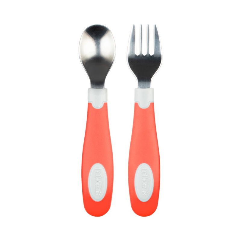 Dr. Browns Designed to Nourish Soft-Grip Spoon and Fork