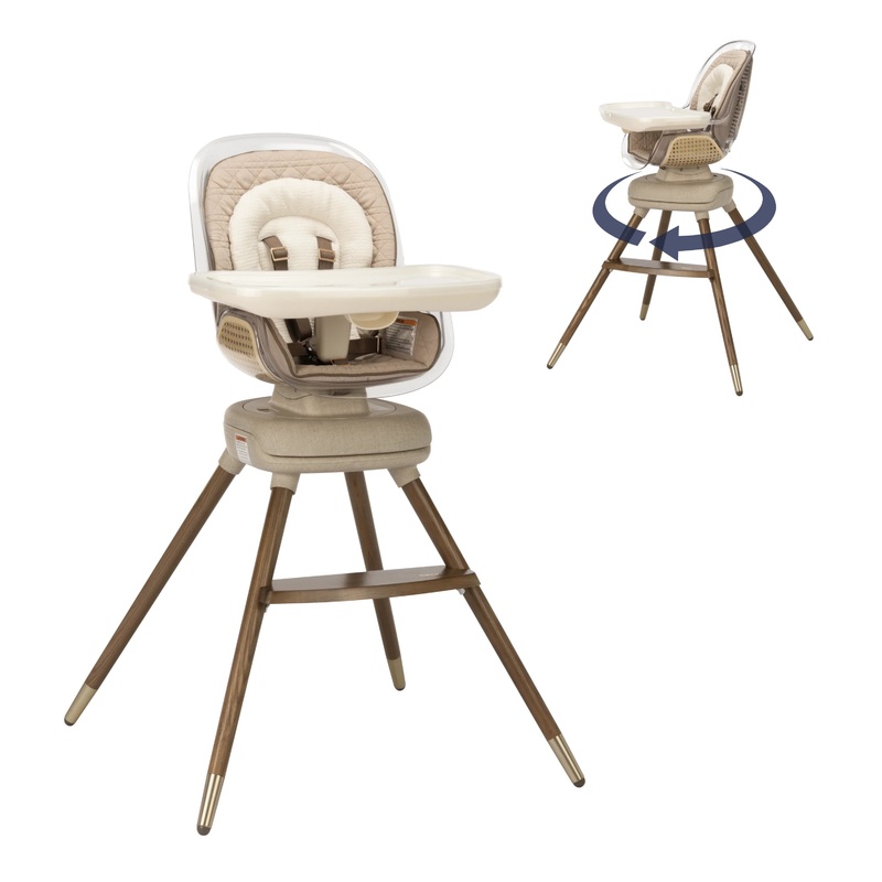 Maxi Cosi Kiskadee 360 Rotating High Chair, Natural Heritage