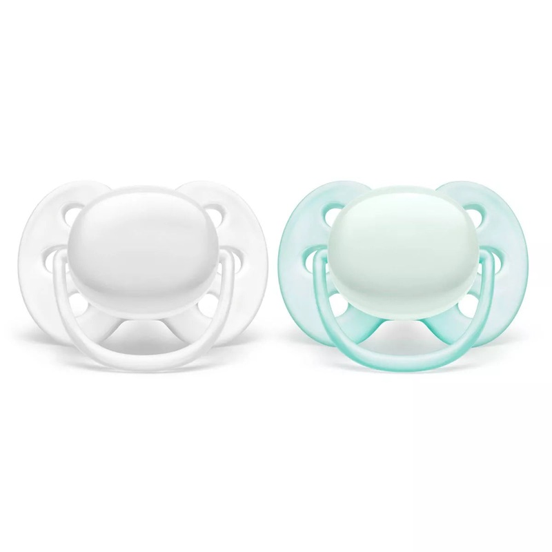 Philips Avent 2pk Ultra Soft Pacifier 0-6 Months