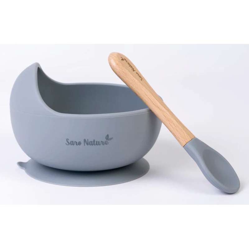 Saro Nordic Wave Wave Bowl Feeding Set Blossom