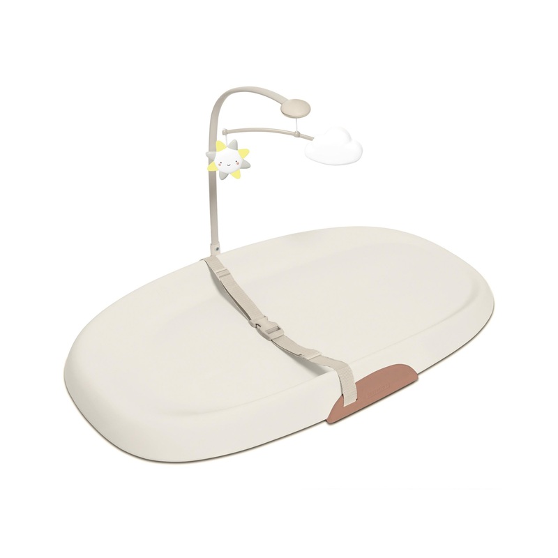 Skip Hop Nursery Style Wipe-Clean Changing Pad  Oat