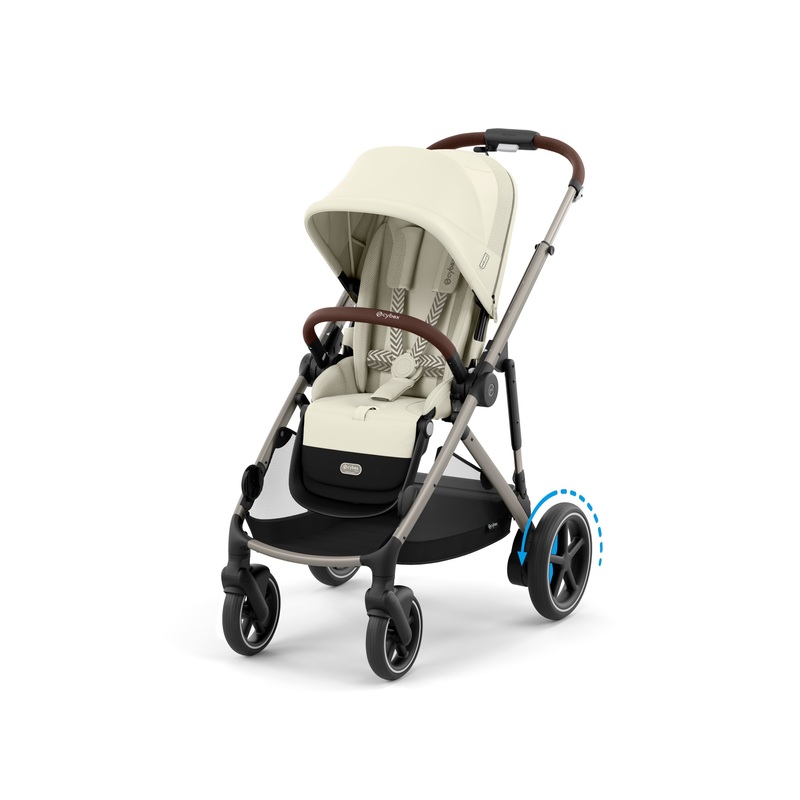 Cybex eGazelle S Electronic Assist Stroller Seashell Beige