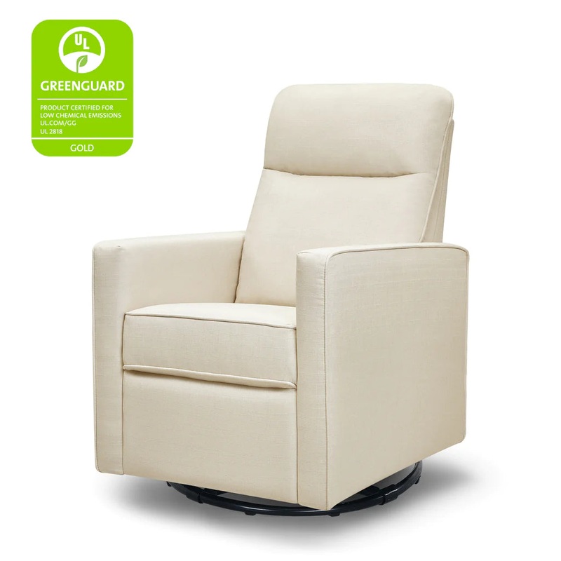DaVinci Gabby Pillow Back Swivel Glider