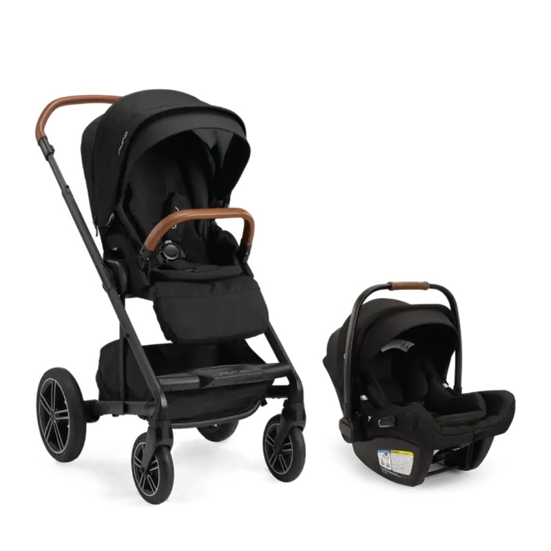 Nuna Mixx Next Stroller + PIPA aire RX Caviar