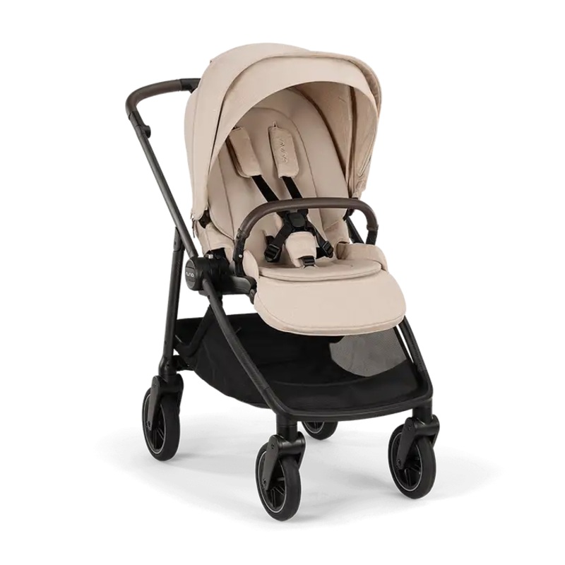 Nuna Swiv Stroller with Ring Adapter-Biscotti (TBD)