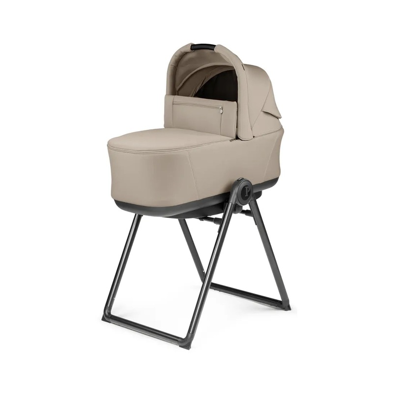 Peg Perego Pop Up Bassinet with Stand True Black