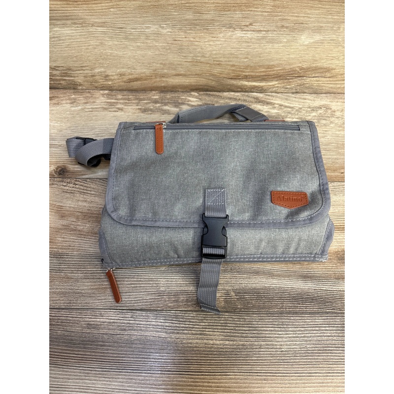 Alatino Portable Diaper Changing Pad, Grey