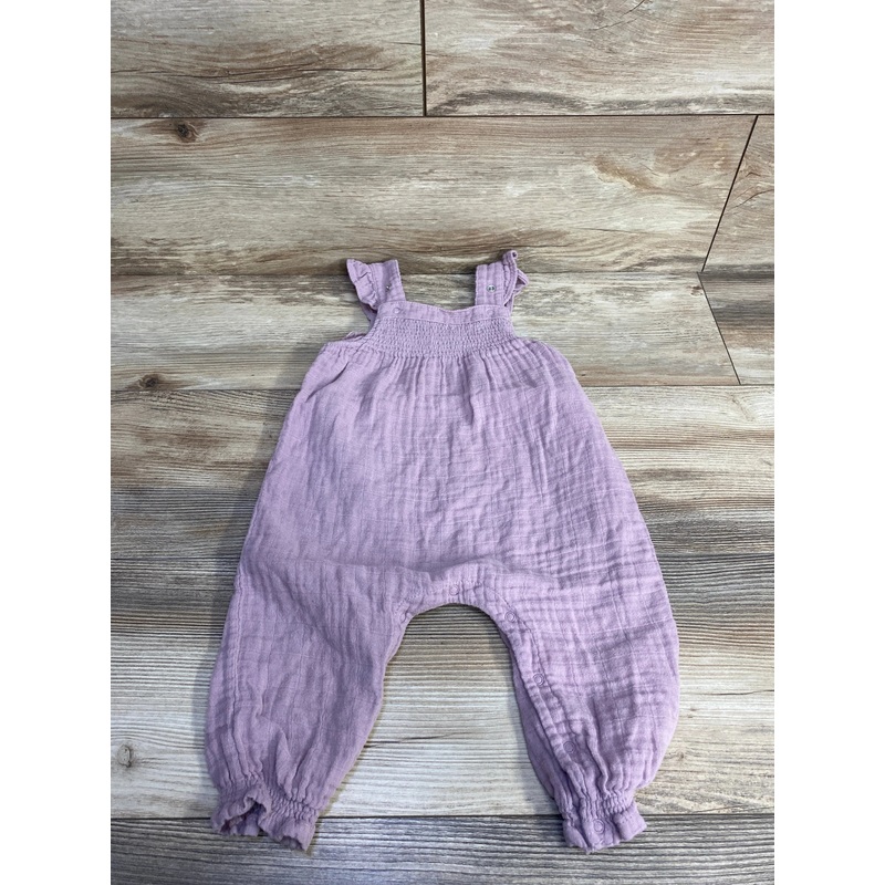 Angel Dear Muslin Romper Purple sz 12-18m Purple 12m
