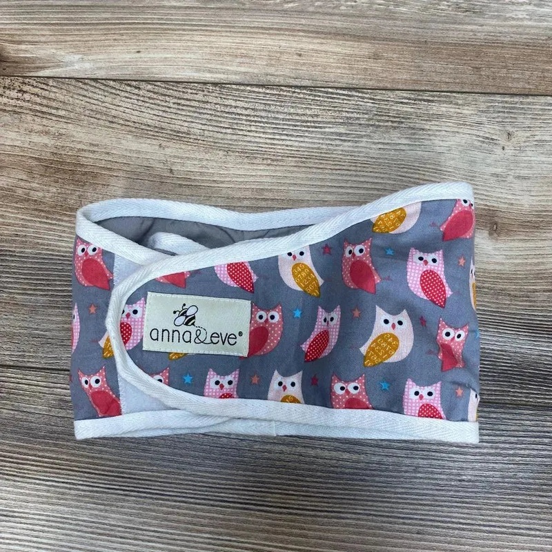 Anna & Eve Baby Swaddle Strap Owls Blue Small Used