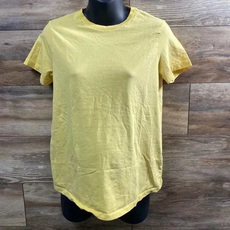 Asos Maternity T-Shirt sz Small/4 Yellow Small Used