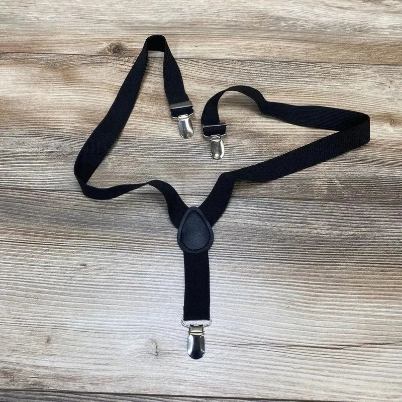 Adjustable Suspender Black Toddler Used