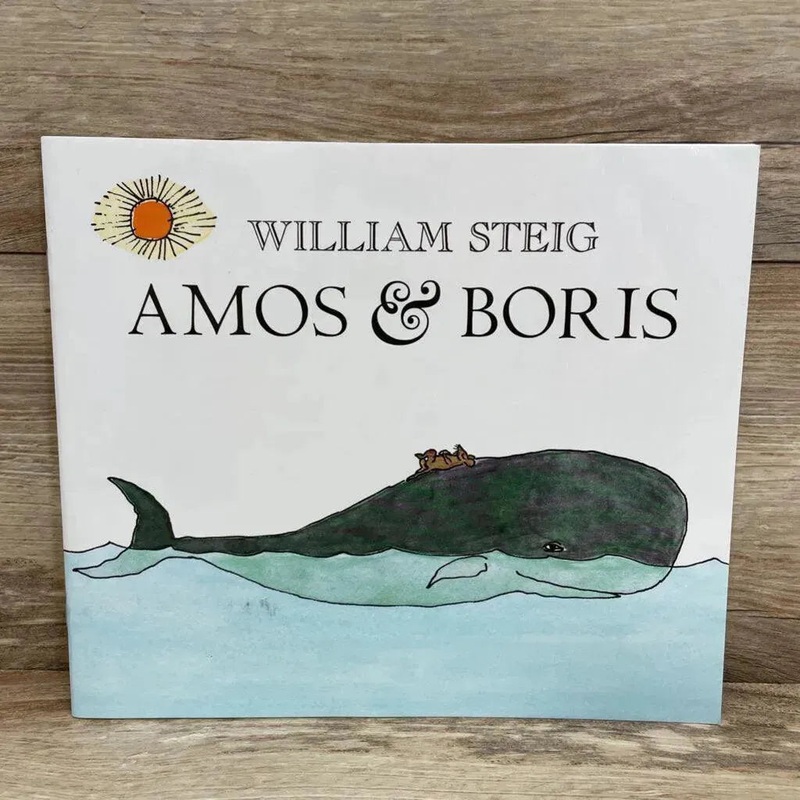 Amos & Boris Paperback Book Used