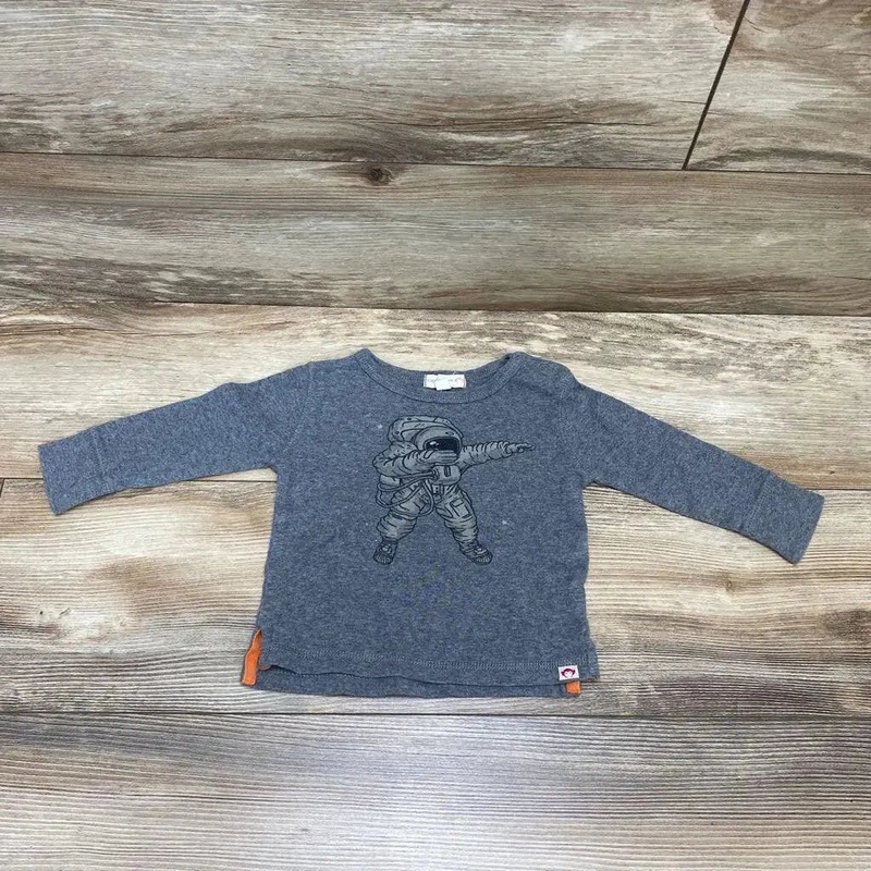 Appaman Mini Space Dab T-Shirt sz 6-12m Grey 6-12m Used