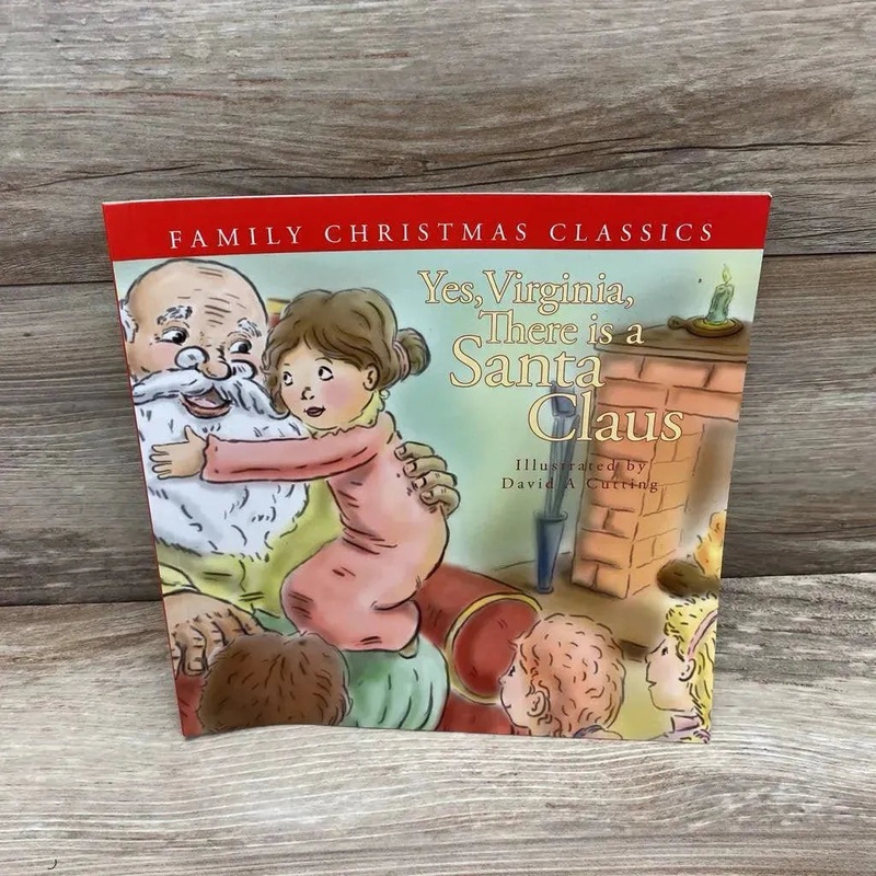 Yes, Virginia, There Is A Santa Claus Paperback Book Used