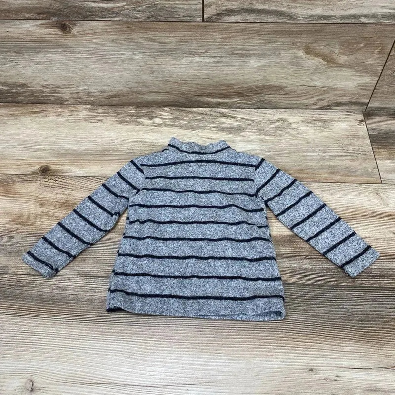 Zara Striped Shirt sz 6-9m Grey 6-9m Used