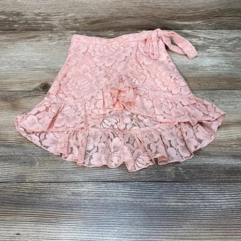 Bailey's Blossoms Lace Skirt sz 12-18M Pink 12-18M Used