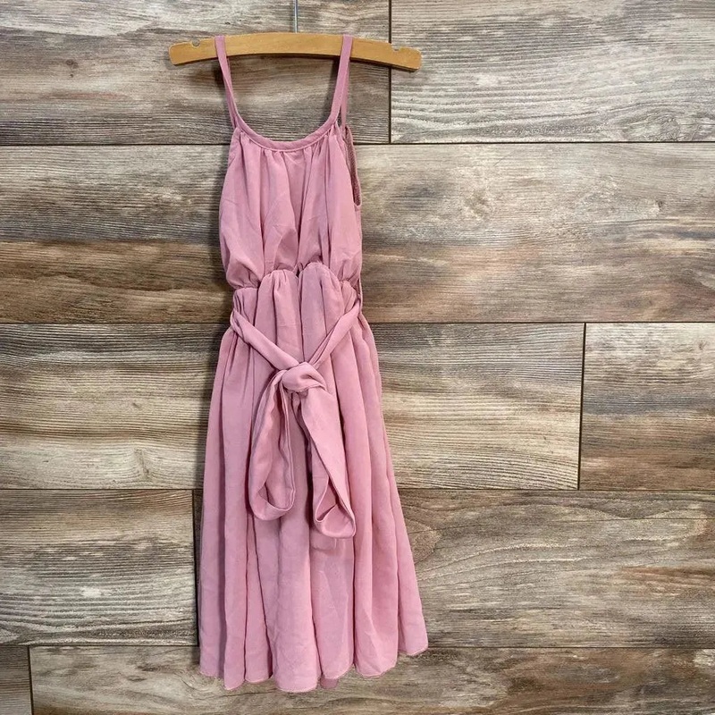 Bailey's Blossoms Sleeveless Dress sz 9-12m Pink 9-12m Used