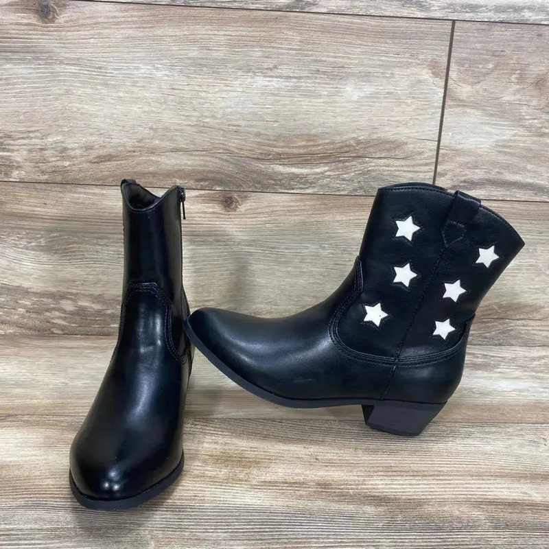 Art Class Margot Western Boots sz 5Y Black 5Y Used
