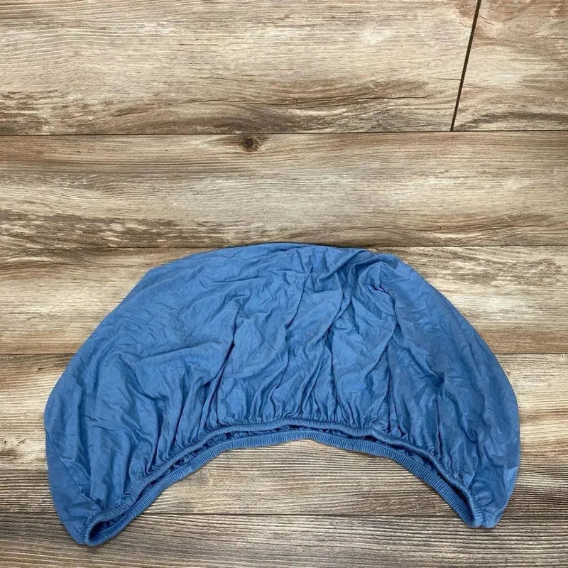 Birdie Bean Solid Color Changing Pad Cover In River s Blue Used