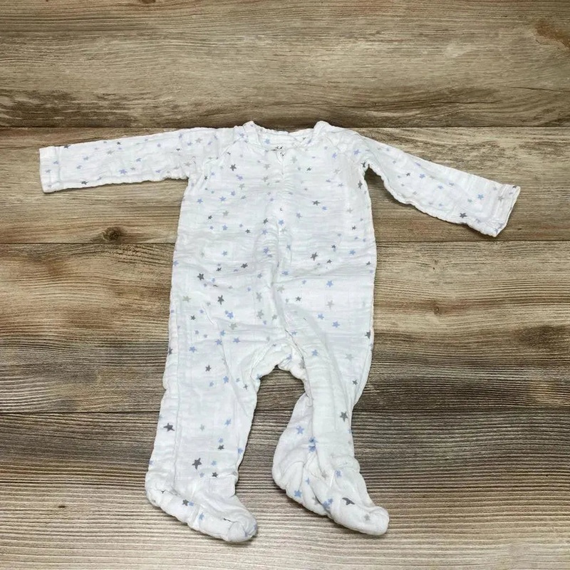 aden + anais Star Print Sleeper sz 0-3m White 0-3m Used