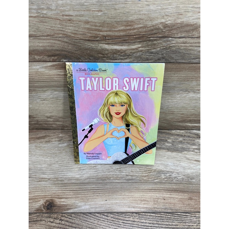 A Little Golden Book Biograph Taylor Swift Hardcover Book By Wendy Loggia