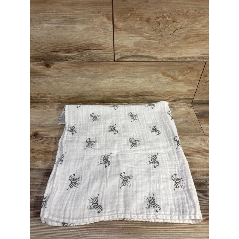 Amazing Baby Newborn Muslin Swaddle Blanket Zebra Print