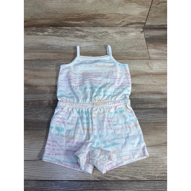 Wonder Nation Romper White sz 12m White 12m
