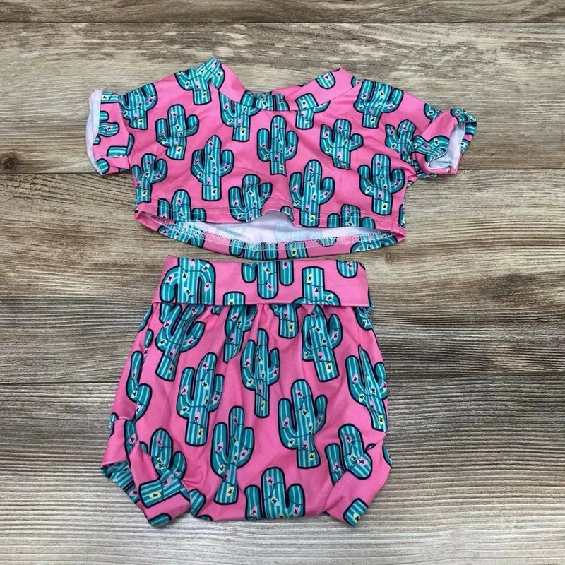 2pc Cactus Shirt & Bloomers sz 3m Pink 3m Used