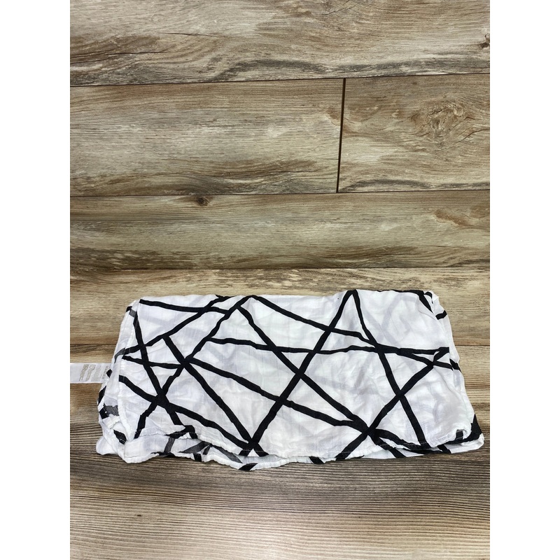 Aden + Anais Bamboo Swaddle Blanket Stripes White