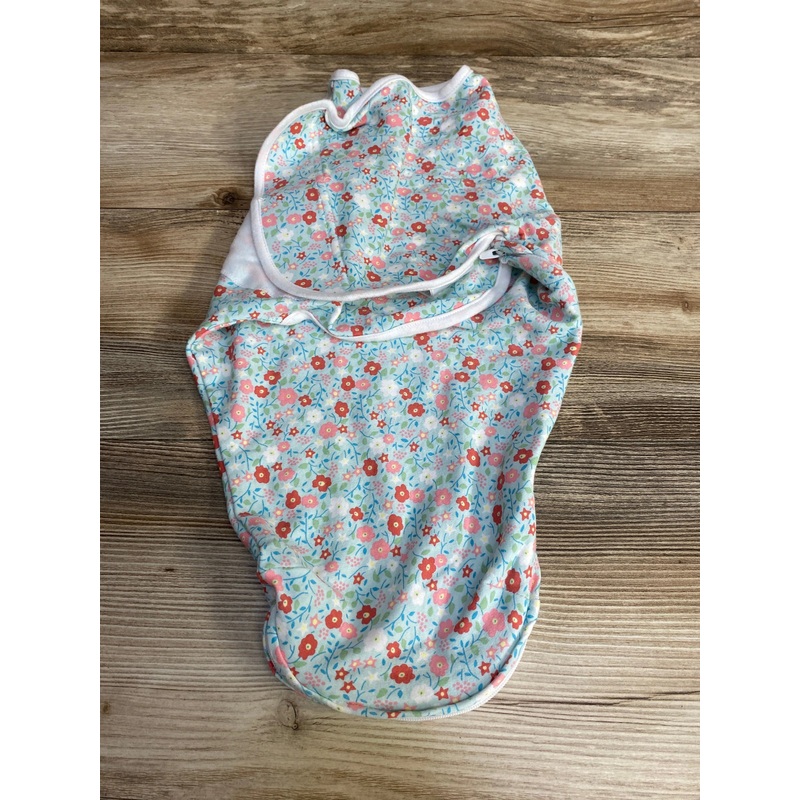 Aden + Anais Floral Swaddle Wrap Blue sz 0-3m Blue Newborn