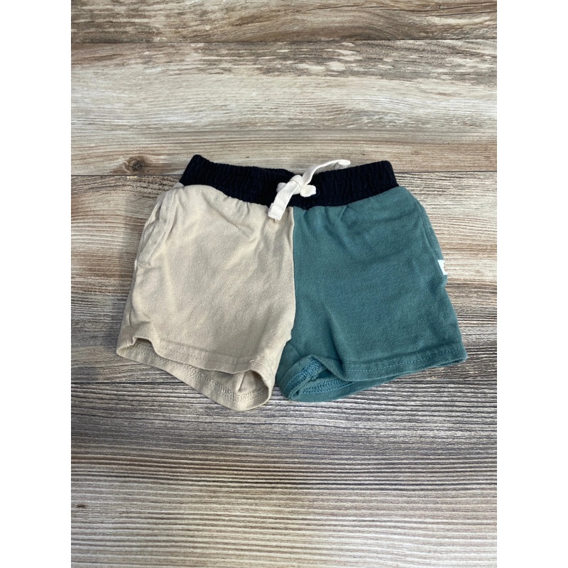 Baby Gap Colorblock Shorts Green sz 3-6m