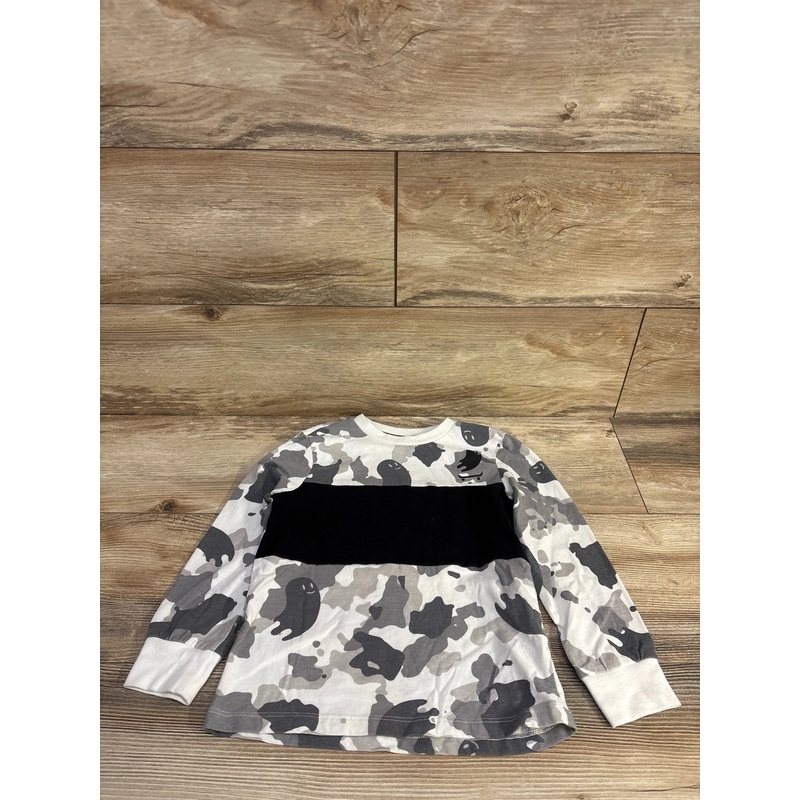 Art Class Ghost Long Sleeve Shirt White sz 4-5T White 4T