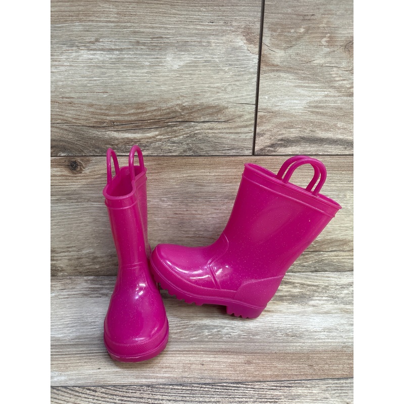 Capelli New York Kids Rain Boots Hot Pink sz 7c