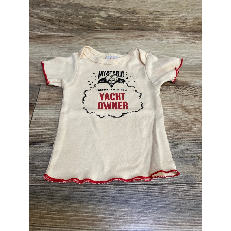 Wrybaby Mysterio Shirt Cream sz 0-12m Cream Newborn