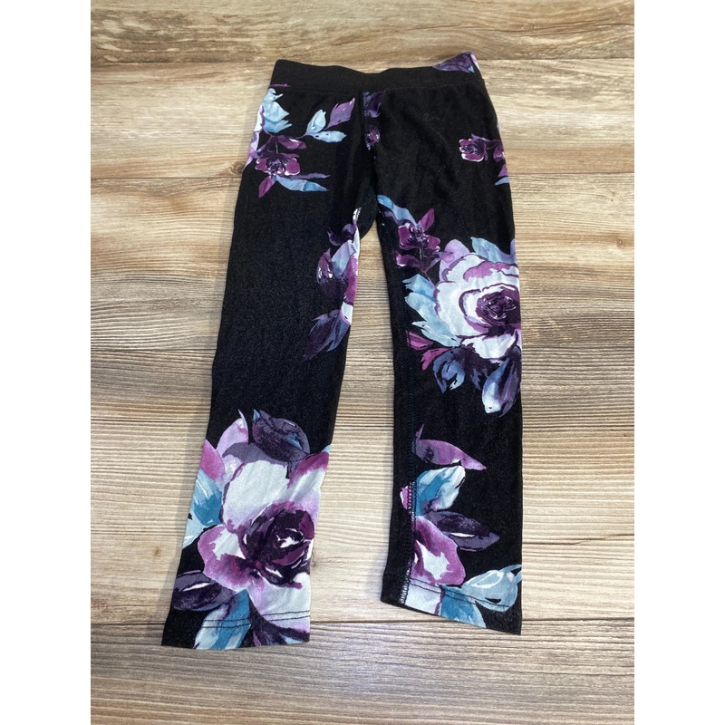 Bixby Nomad Floral Leggings Black sz 4-5T Black 4T