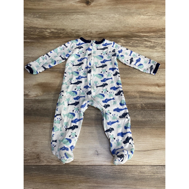Aablexema Sea Animals Sleeper White sz 6-9m White 6m
