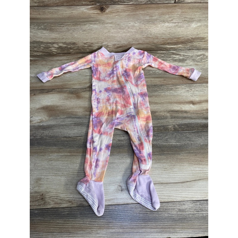Burt's Bees Baby Organic Tie-Dye Sleeper Pink sz 3-6m Pink 3m