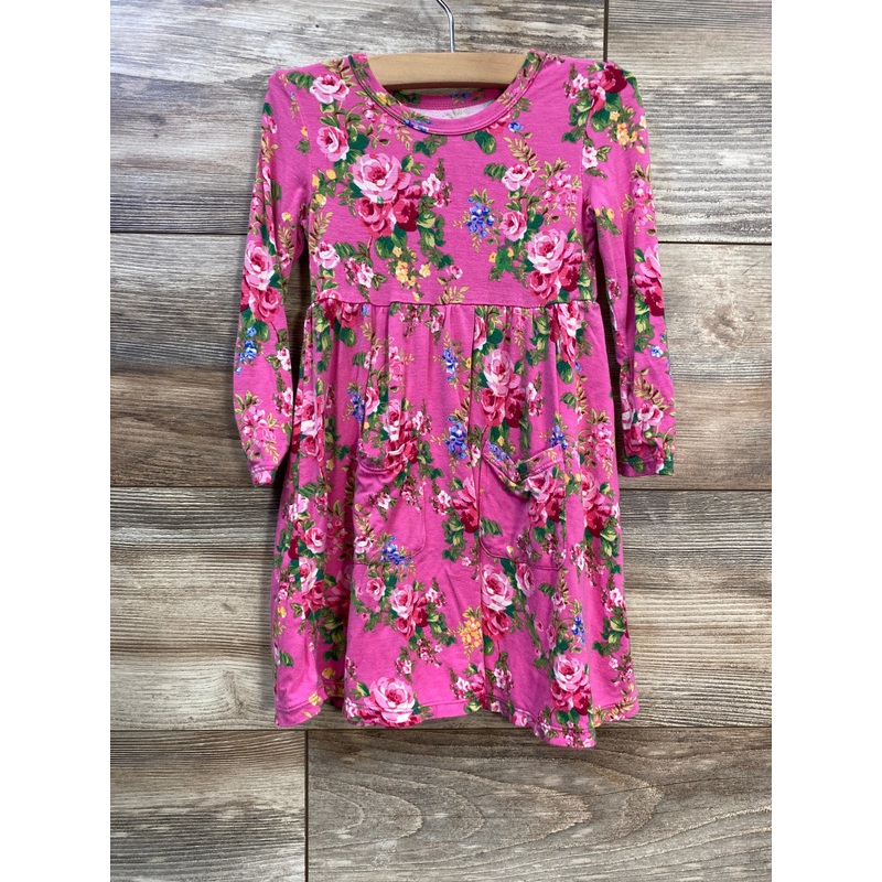 Angel Dear Floral Twirl Dress Pink sz 18-24m Pink 18m